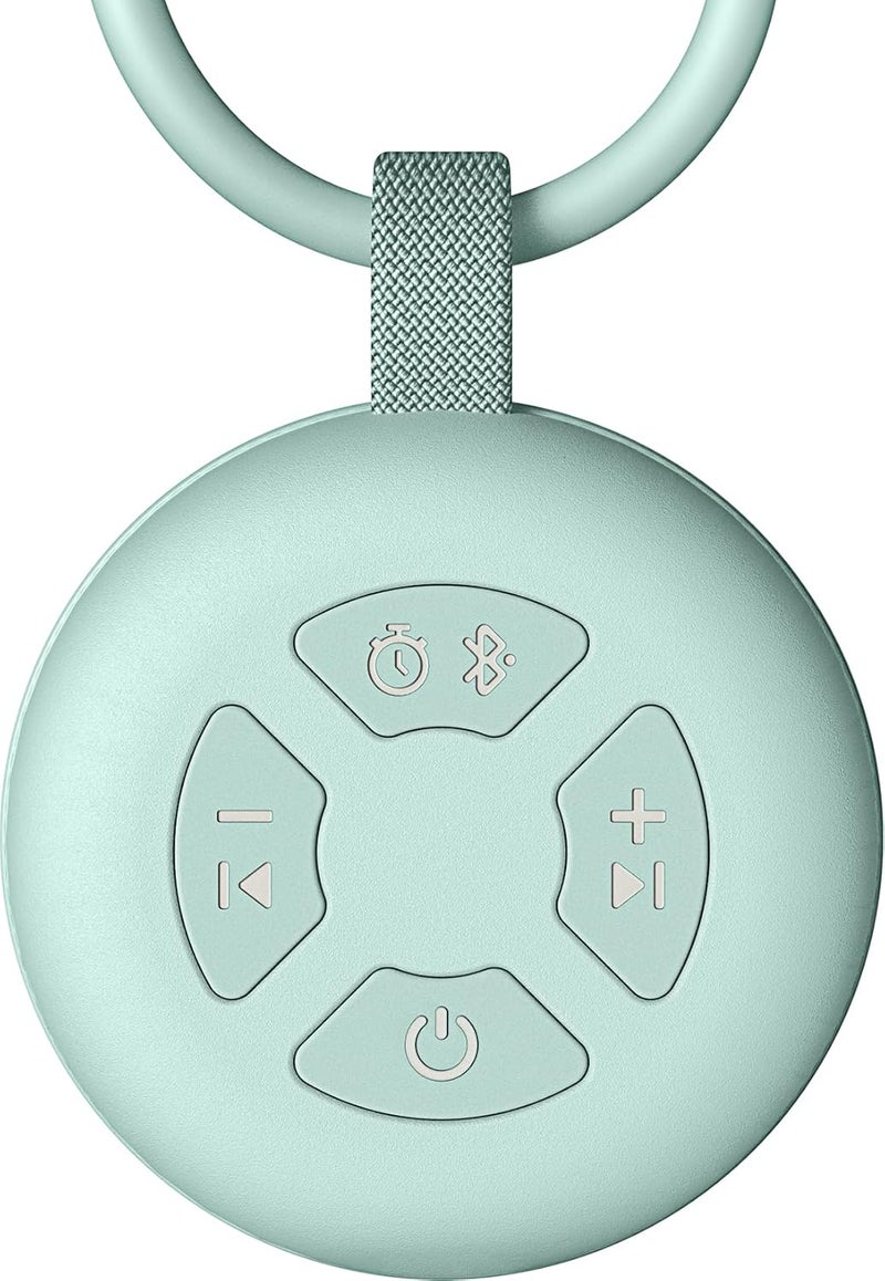 FENDALE Portable Sound Machine for Baby | White Noise | 12 Soothing Sounds | Noise Canceling for Travel, Office, Nursery | Baby Shower | Registry Gift | Sleep Soother for Babies Kids Adults | Mint - Image 1
